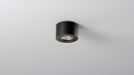 Ceiling spotlight fixture SPOT FIRA round black